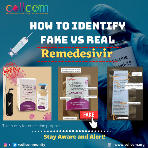Covid Remedisir Injection Fraud Poster