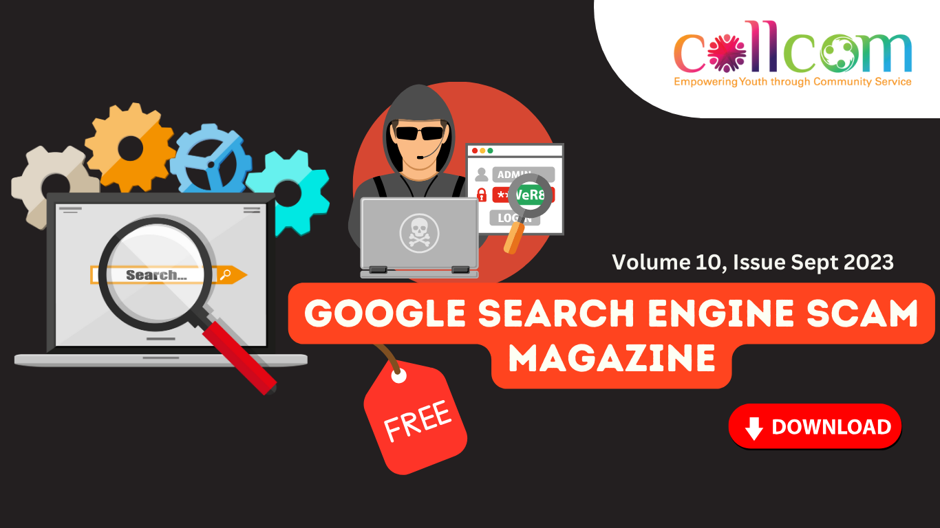 Google Search Engine Scam Magazine